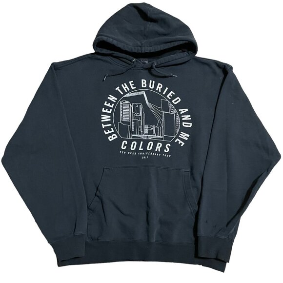 Rare Between The Buried And Me Colors 2017 10 Year Aniversary Tour Hoodie Large - Picture 1 of 8